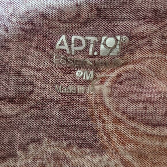 Pasiley Print Cowl Neck Blouse Size Medium - Picture 3 of 4